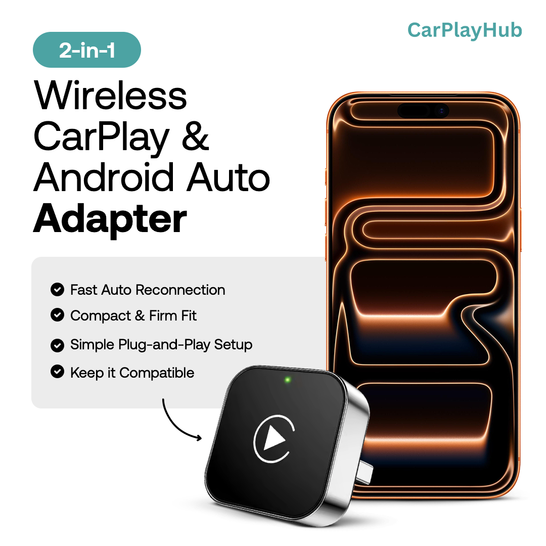 Wireless Car Play Android Auto Adapter